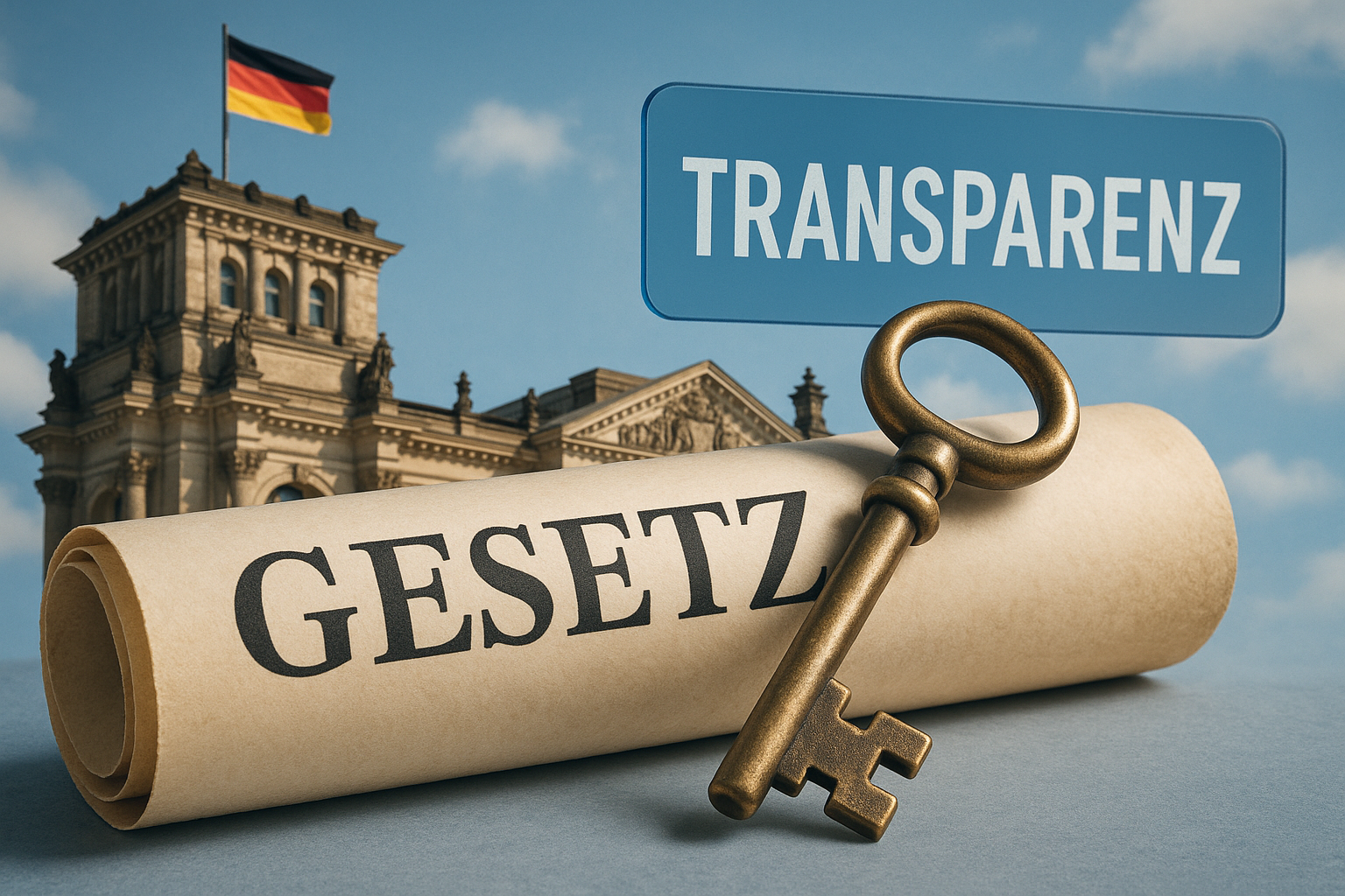 Titelbild zu „Geheimnisse gelüftet: Neues Gesetz zwingt Parlament zur Transparenz-Offensive!“
