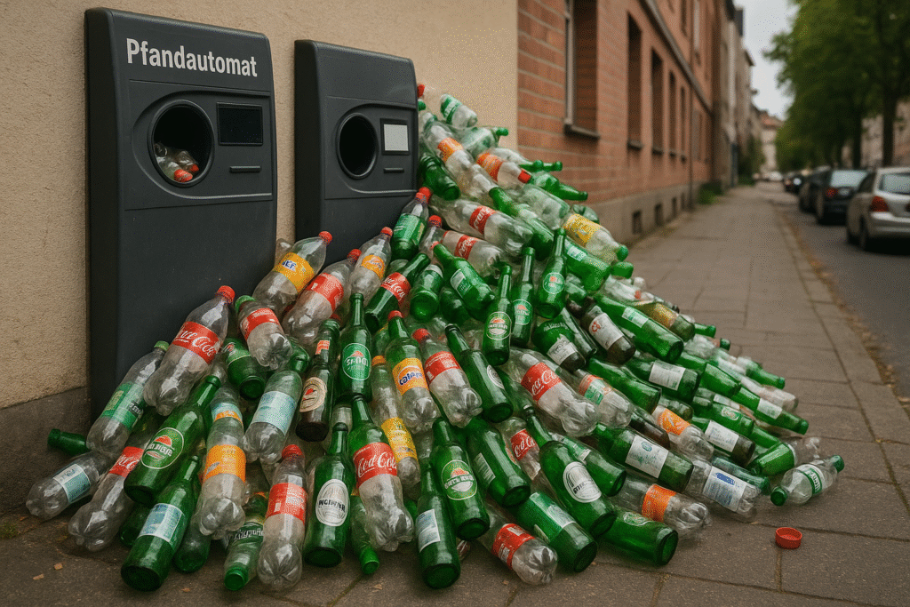 Pfandsystem-Krise: Städte und Gemeinden am Rande des Kollaps!