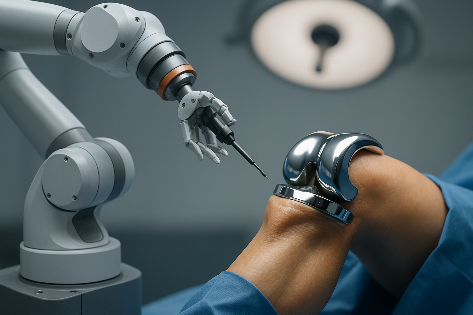 Titelbild zu „Revolution in der Medizin: Roboter implantiert 1.000 Knieprothesen in der Steiermark!“