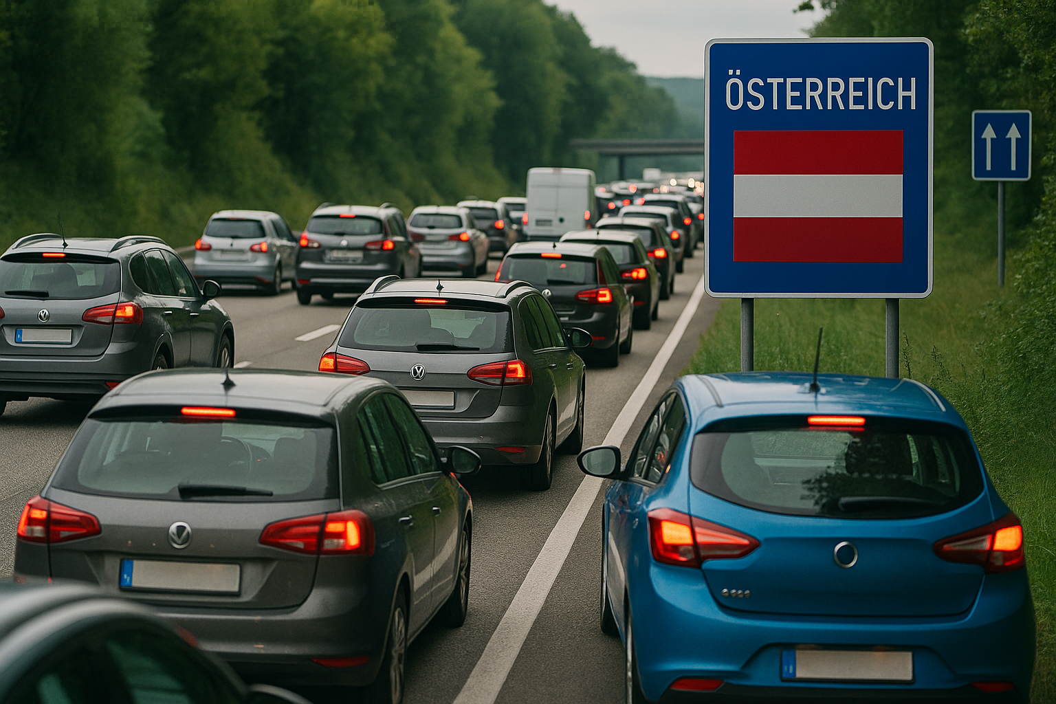 Titelbild zu „Stau-Chaos in Österreich: So entkommen Sie dem Verkehrsinfarkt!“