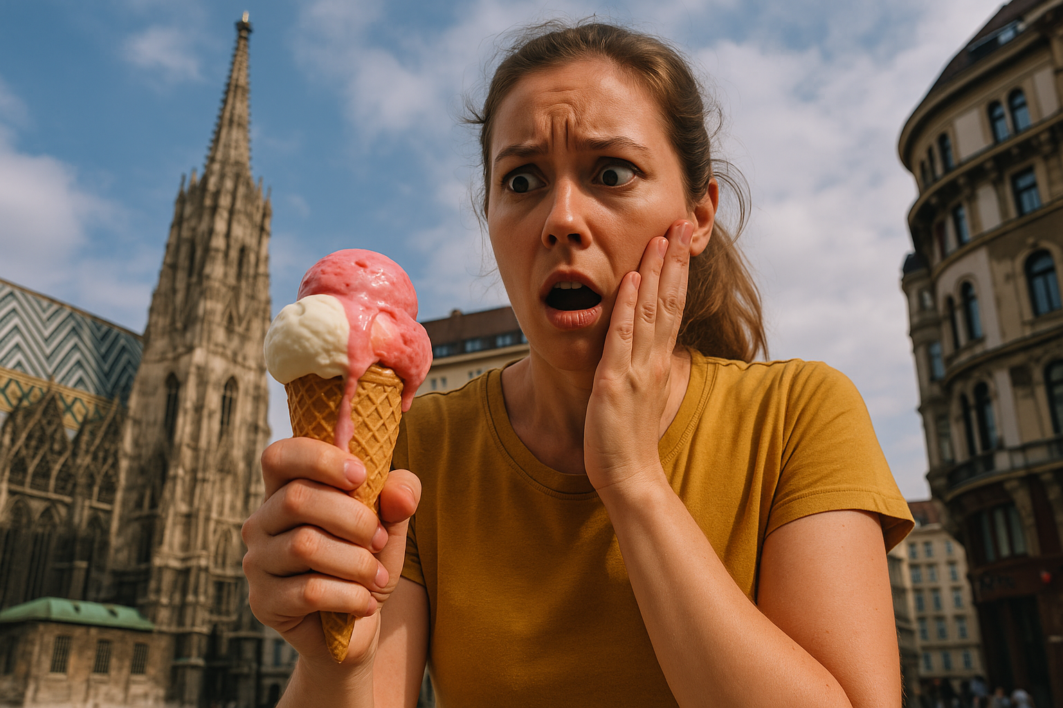 Titelbild zu „Wiens Eispanik: Warum du beim nächsten Schlecken zweimal überlegen solltest!“