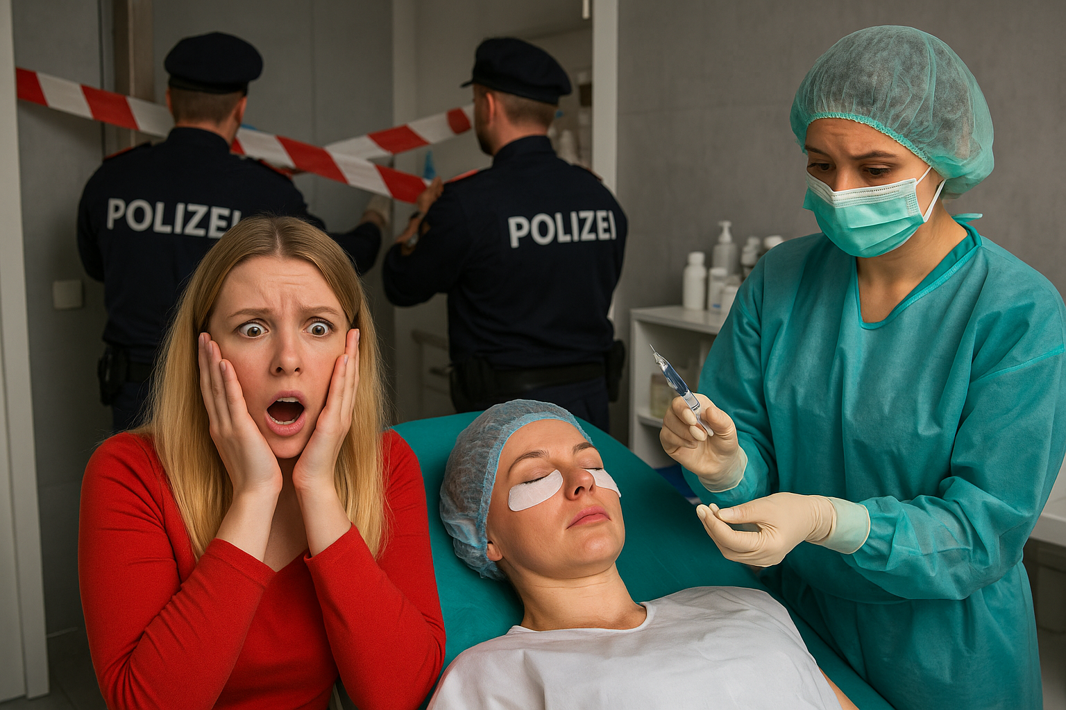 Titelbild zu „Skandal in Wien: Illegale Beauty-Klinik entblößt schockierende Praktiken!“