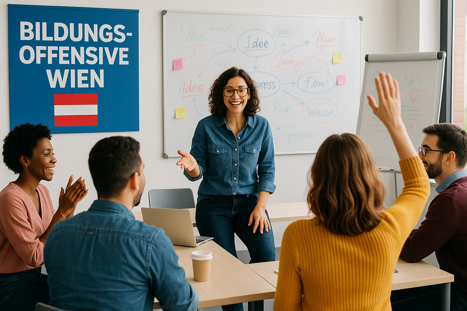 Titelbild zu „Bildungsoffensive in Wien: Revolutionäre Workshops verändern alles!“