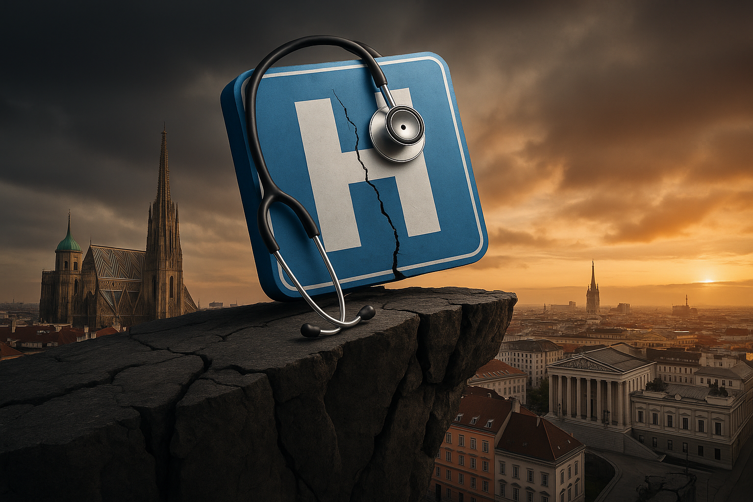Titelbild zu „Wiens Gesundheitssystem am Abgrund: Volkspartei schlägt Alarm!“