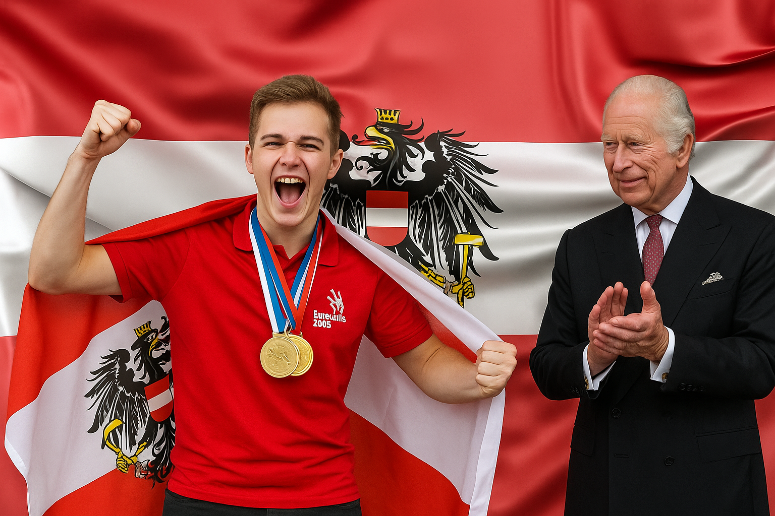 Titelbild zu „EuroSkills 2025: Österreichs Youngstars im Medaillenfieber – Königlicher Besuch sorgt für Spannung!“