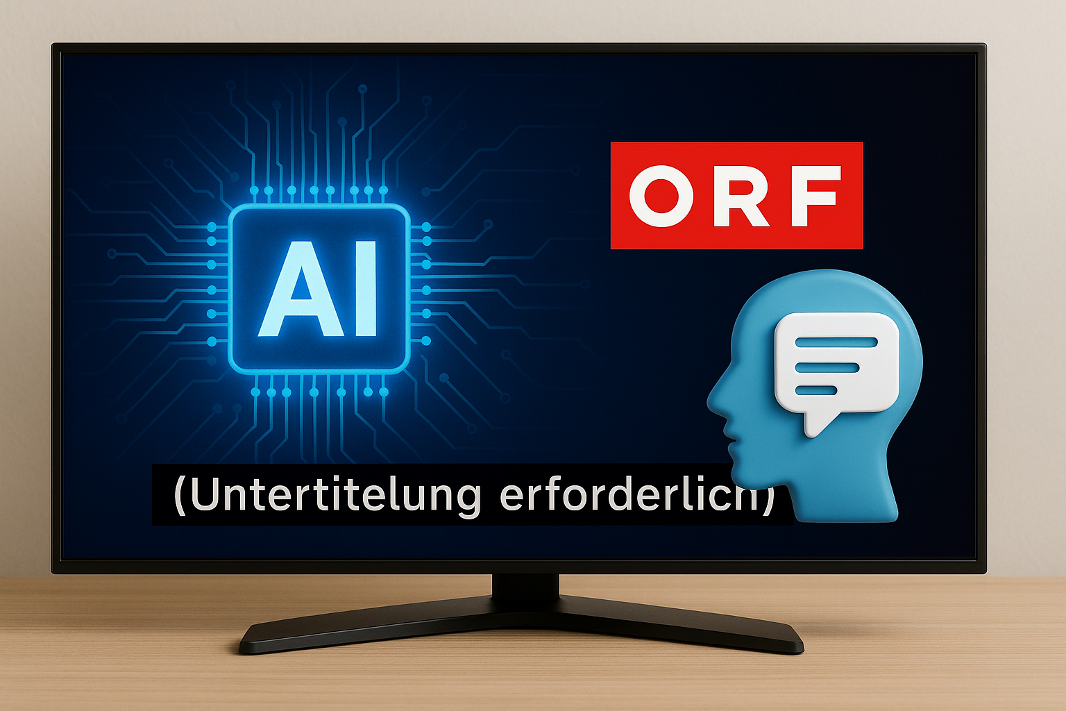 Titelbild zu „Revolution im TV: ORF setzt auf KI für barrierefreie Live-Untertitelung!“
