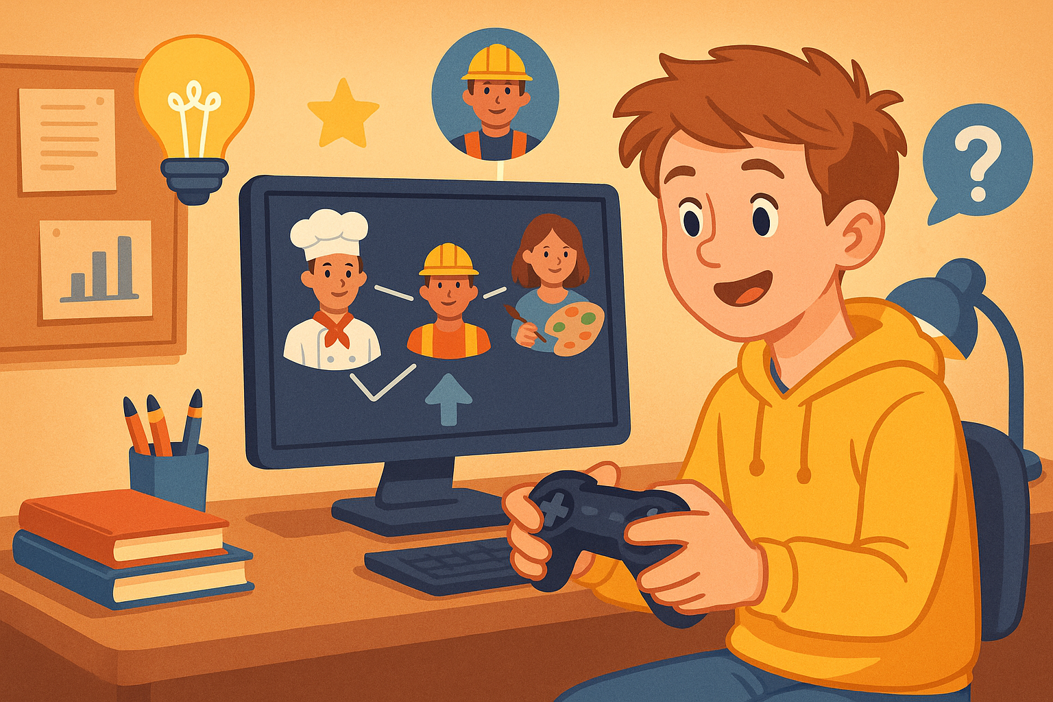 Titelbild zu „Revolutionäre Berufswahl: So entdecken Schüler ihre Talente spielerisch!“