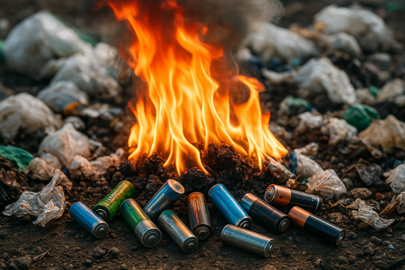 Titelbild zu „Brandgefahr durch Batterien! Droht Österreichs Abfallwirtschaft das Chaos?“
