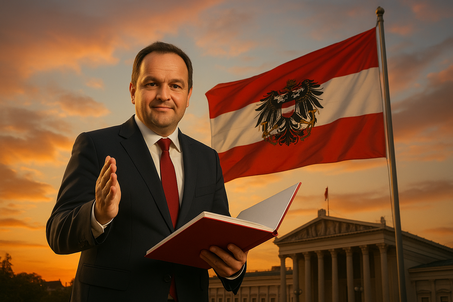 Titelbild zu „Nationalfeiertag 2025: Bablers Plan zur Rettung der Republik enthüllt!“