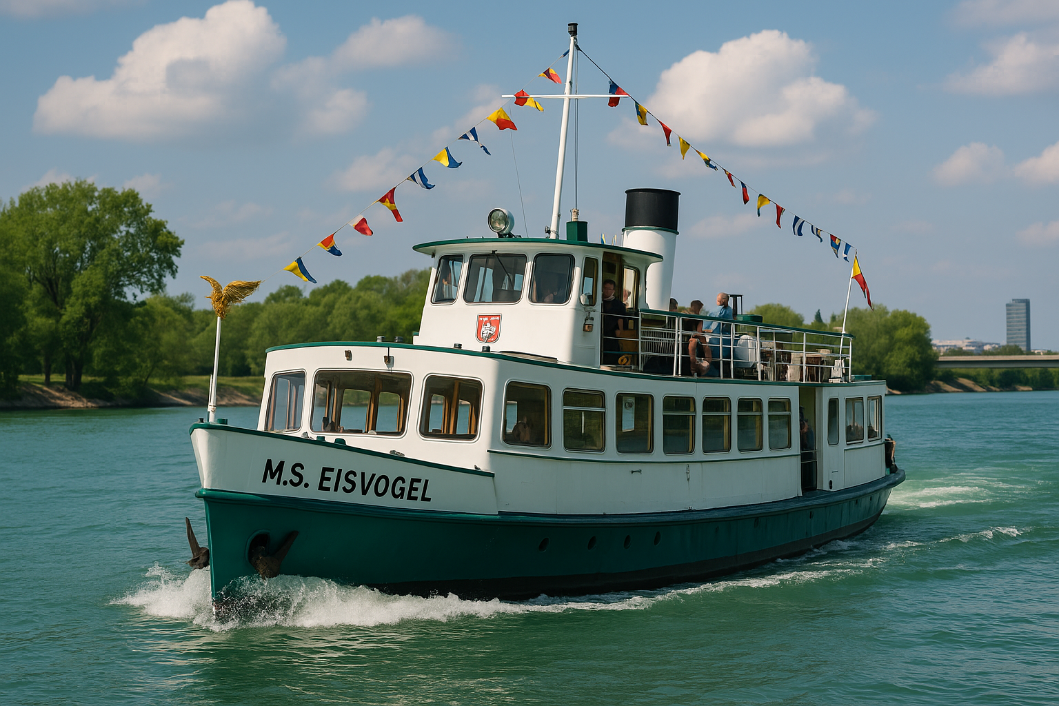 Titelbild zu „MS Eisvogel: Das legendäre Wiener Schiff wird 70 und trotzt allen Widrigkeiten!“