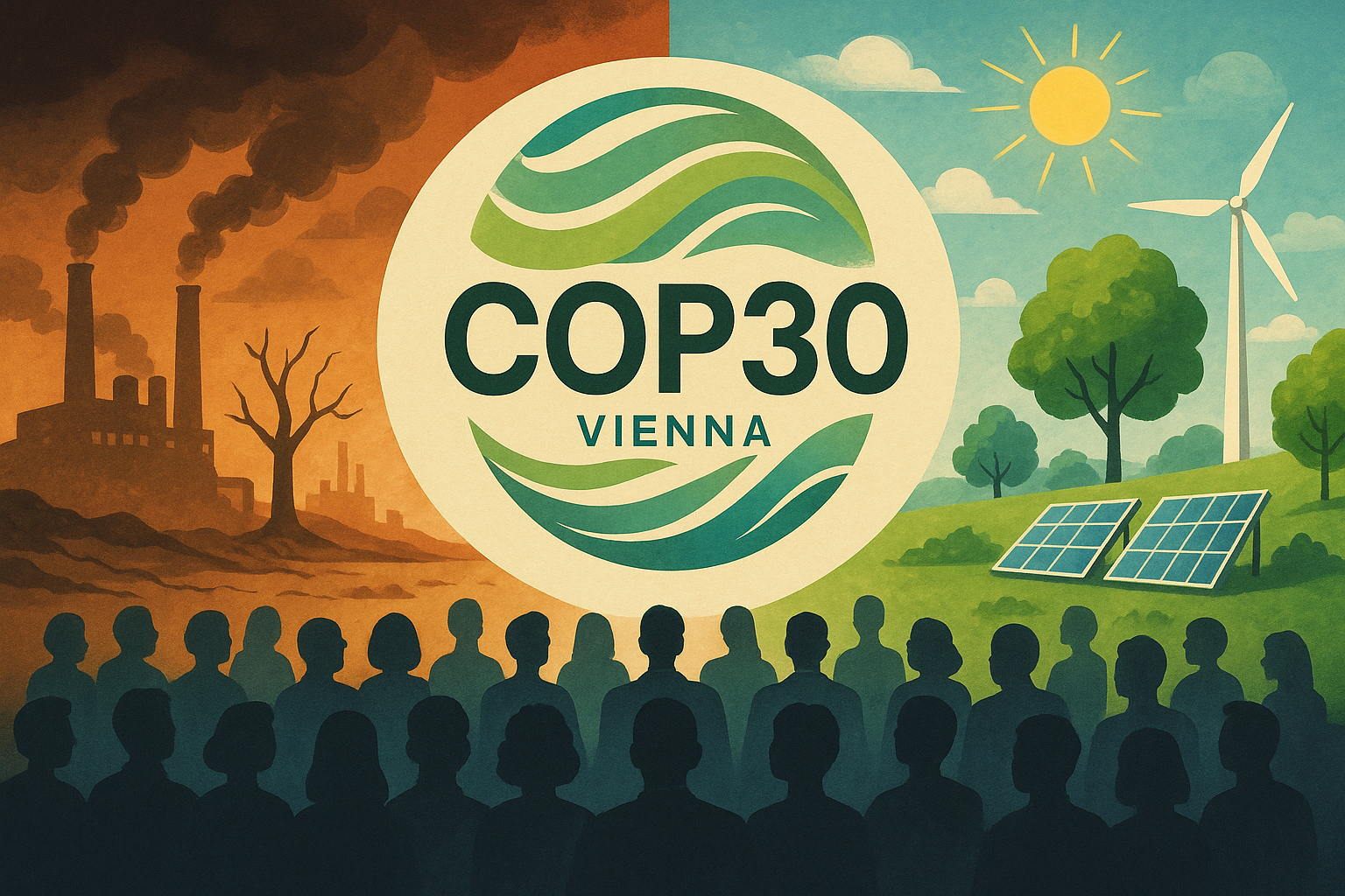 Titelbild zu „Klimakollaps oder Hoffnungsschimmer? COP30 in Wien am Scheideweg!“
