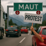 Maut-Drama in Österreich: Drohende Protestfahrt sorgt für Aufruhr!