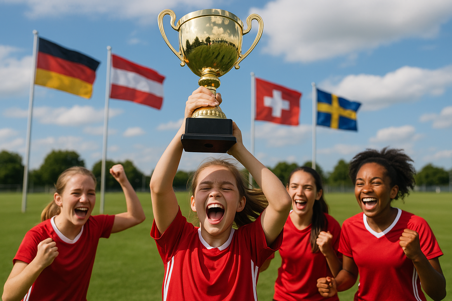 Titelbild zu „Sensation in St. Pölten: Mädchen erobern Vier-Länder-Turnier!“