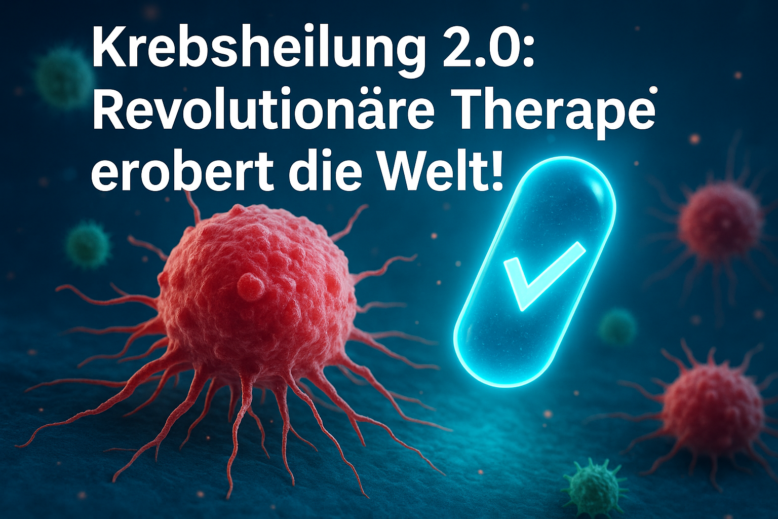 Titelbild zu „Krebsheilung 2.0: Revolutionäre Therapie erobert die Welt!“