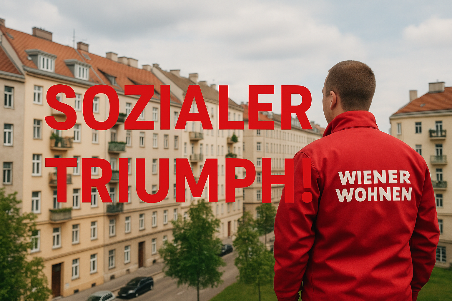 Titelbild zu „Wiener Wohnen verhindert Massen-Wohnungsverlust: Ein sozialer Triumph!“
