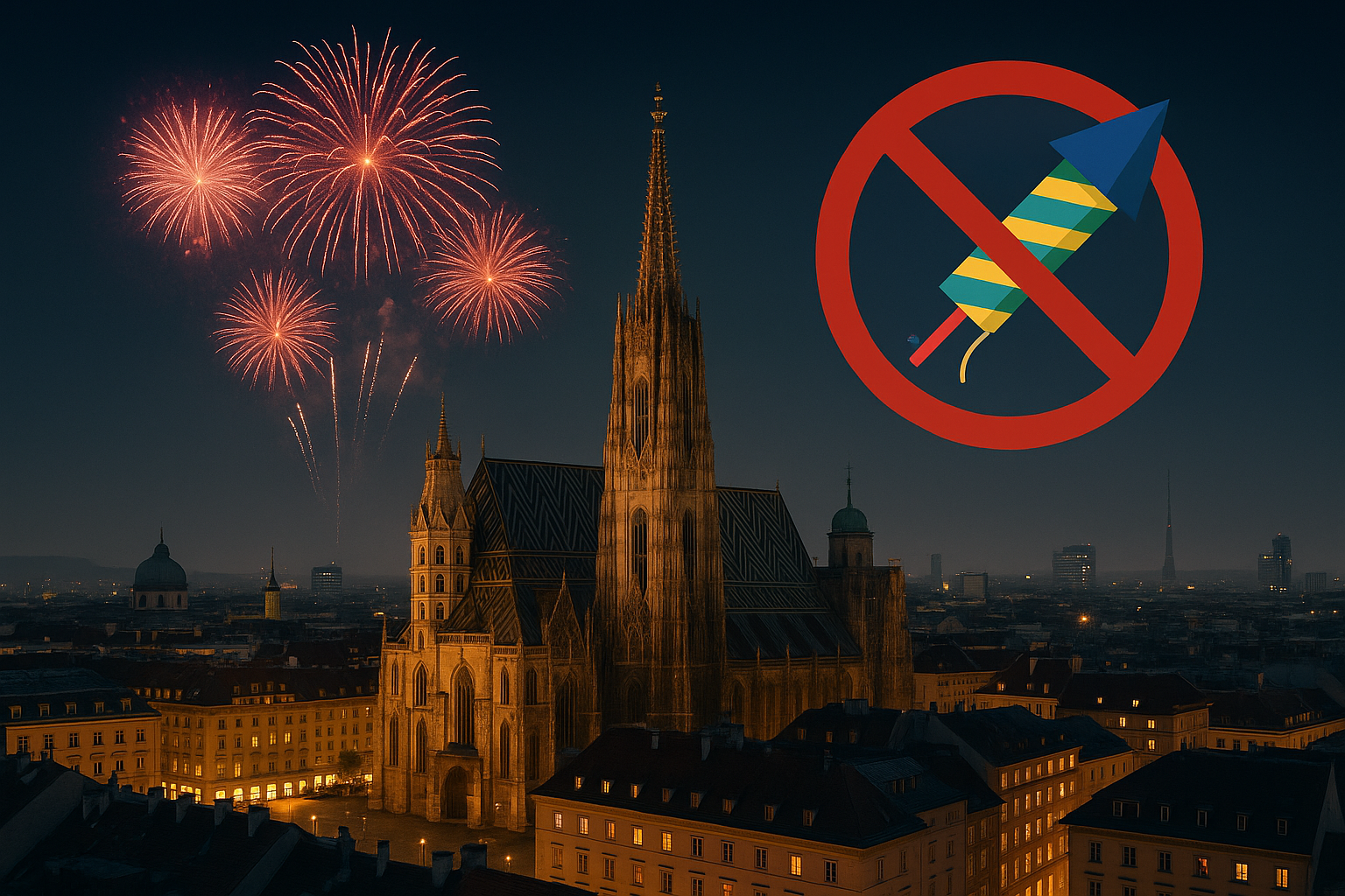 Titelbild zu „Silvester-Drama: Warum Wien auf Feuerwerk verzichtet!“
