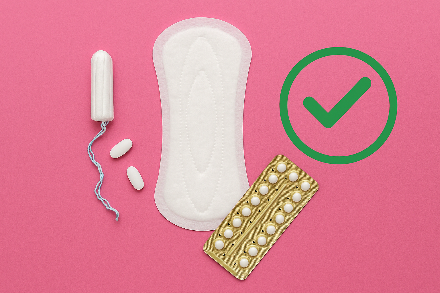 Titelbild zu „Steuer-Schock fällt weg: Menstruationsprodukte und Verhütungsmittel bald steuerfrei!“