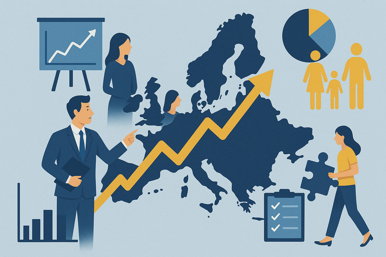 Titelbild zu „Strategiepapier zur Bewältigung des demografischen Wandels in Europa“
