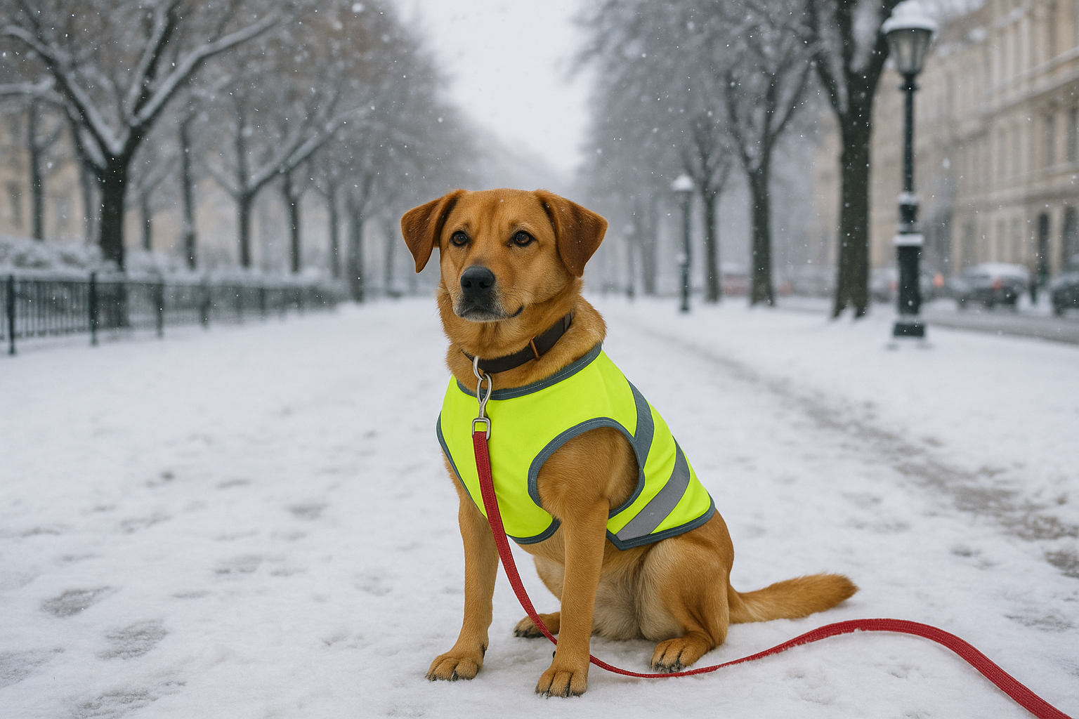 Titelbild zu „Hundesicherheit im Winter: Tipps für Wiens Hundebesitzer“