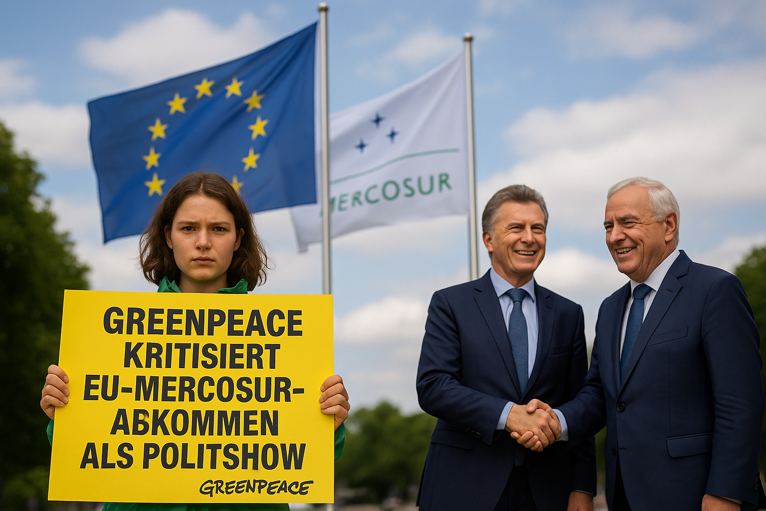 Titelbild zu „Greenpeace kritisiert EU-Mercosur-Abkommen als Politshow“