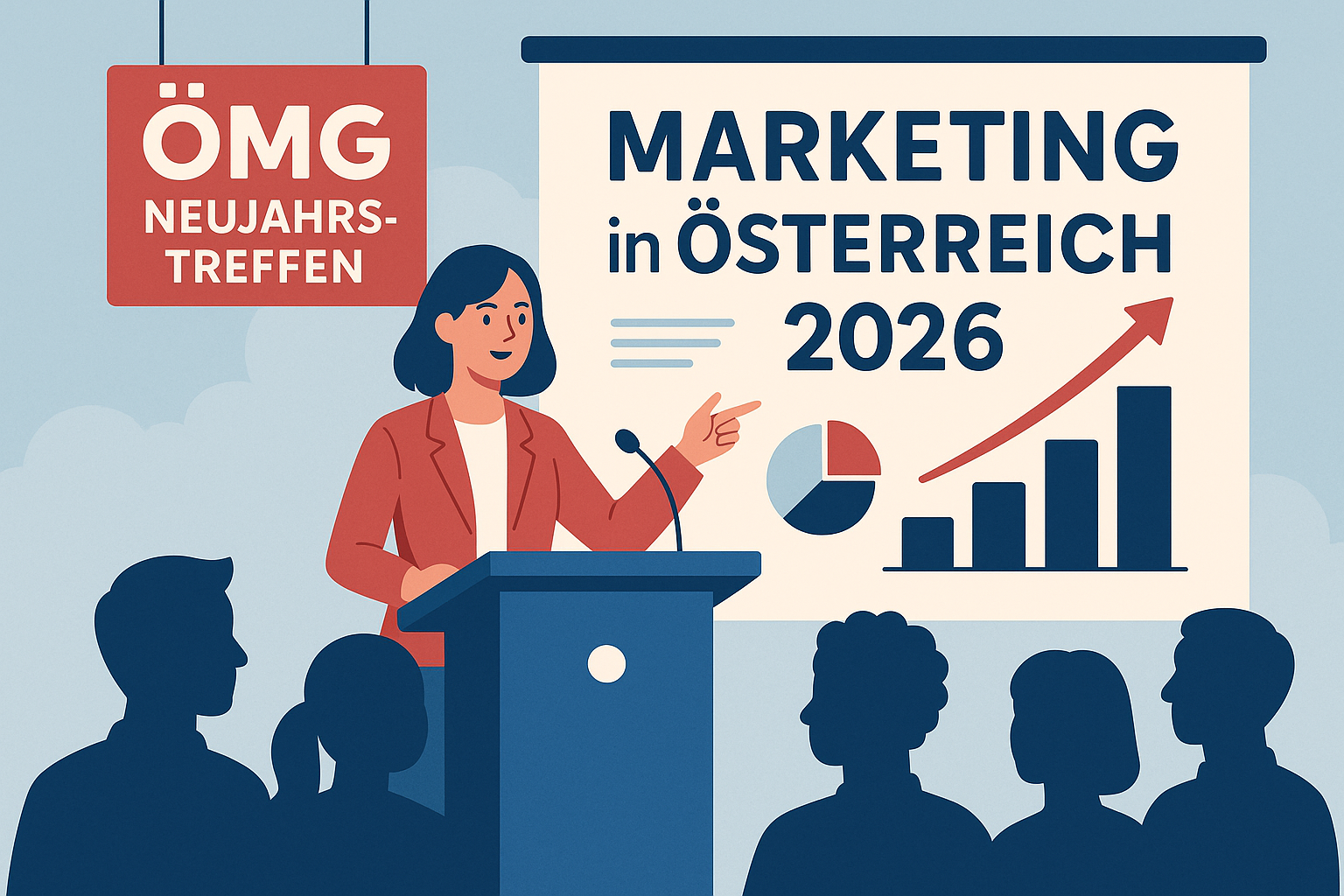 Titelbild zu „ÖMG-Neujahrstreffen: Marketing in Österreich 2026“