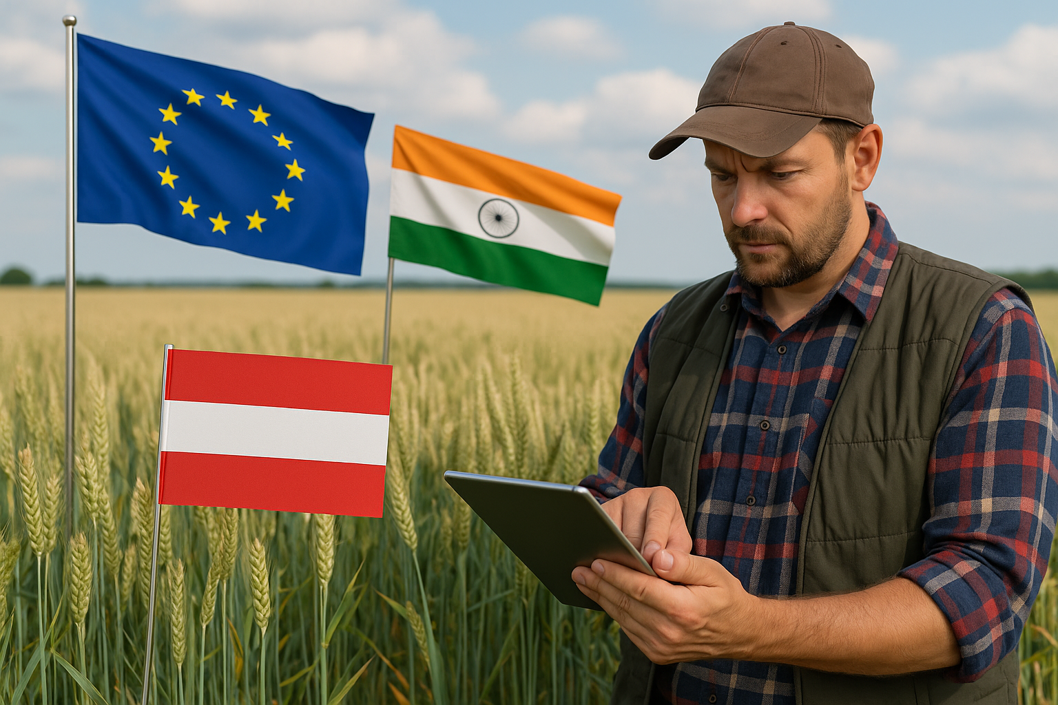 Titelbild zu „EU-Indien-Abkommen: Bedrohung für Österreichs Landwirtschaft?“