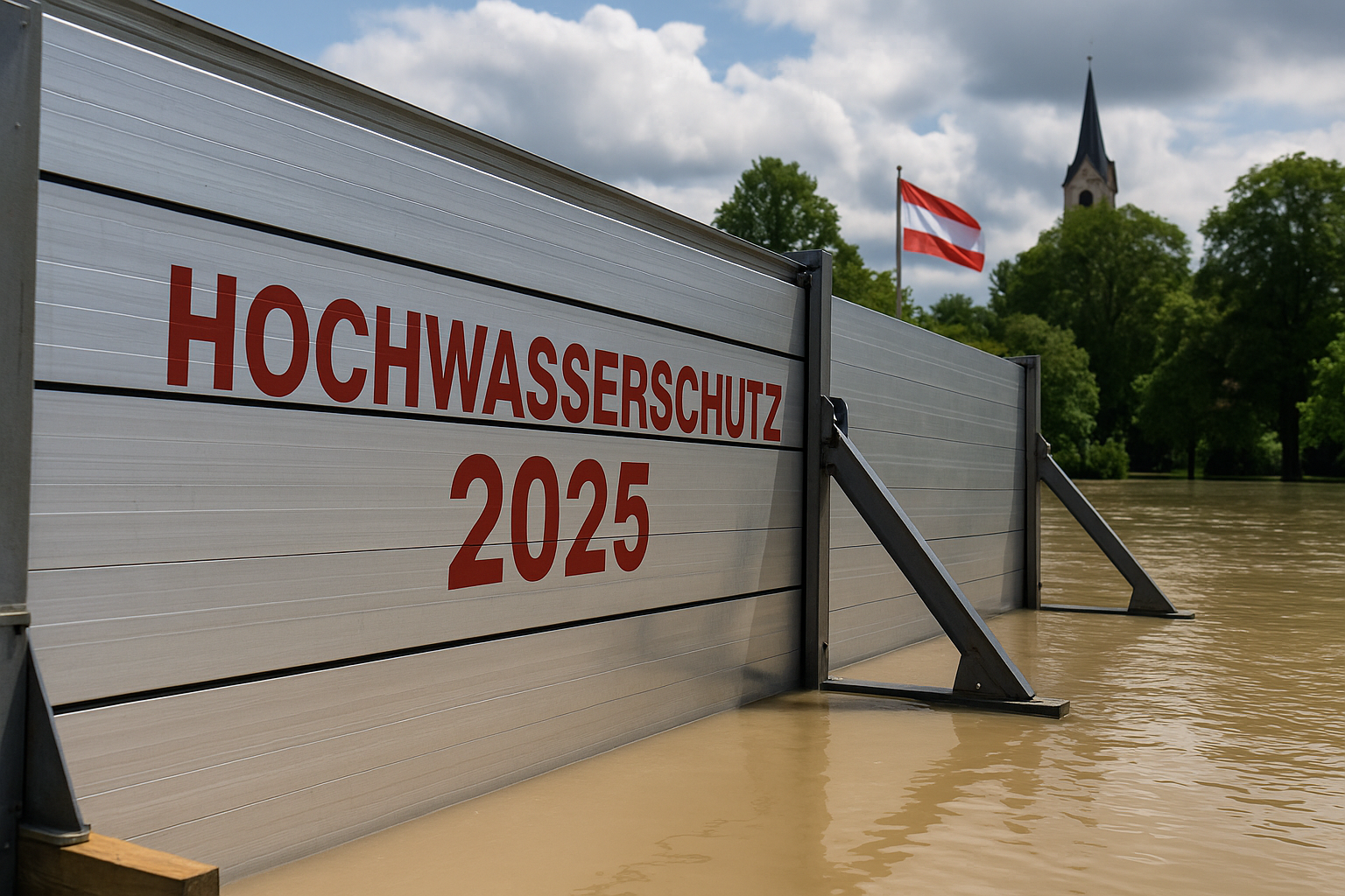 Titelbild zu „Hochwasserschutz 2025: Österreichs Weg zur Sicherheit“