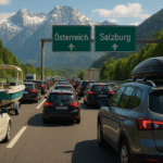 Staus in Österreich: Urlauberschichtwechsel sorgt für Verkehrschaos