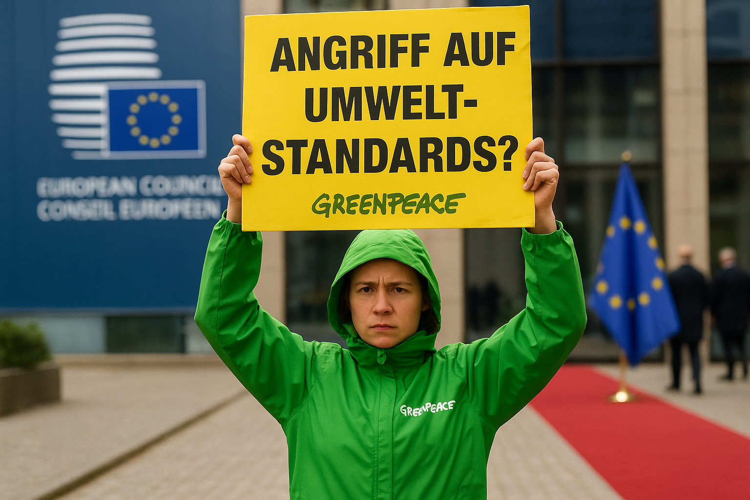 Titelbild zu „Greenpeace kritisiert EU-Gipfel: Angriff auf Umweltstandards?“