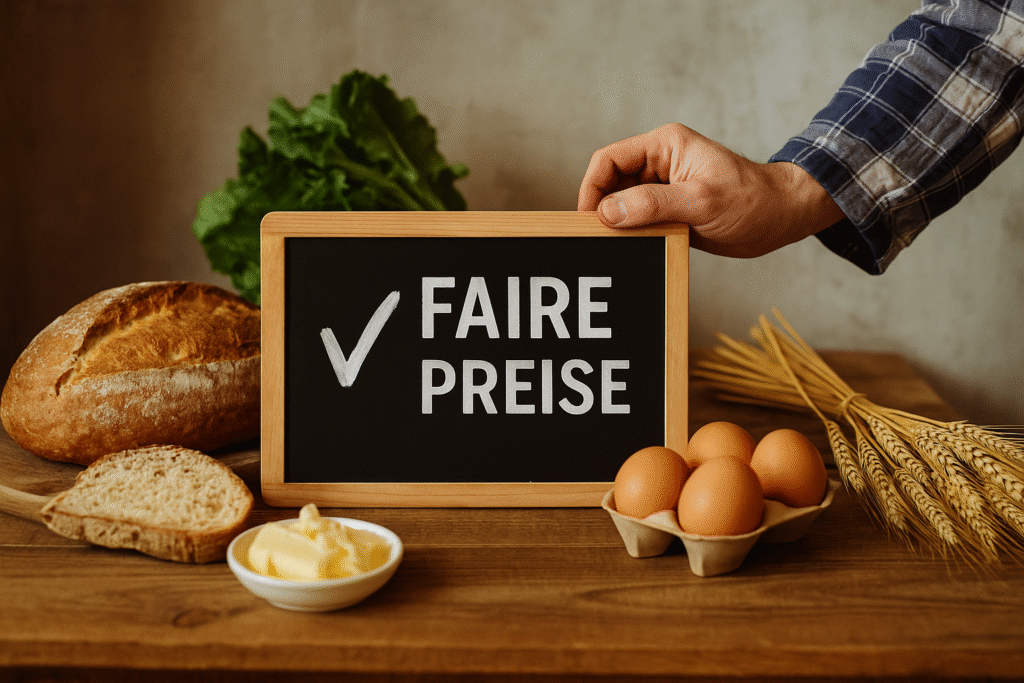 Faire Preise sichern Arbeitsbedingungen in Österreich