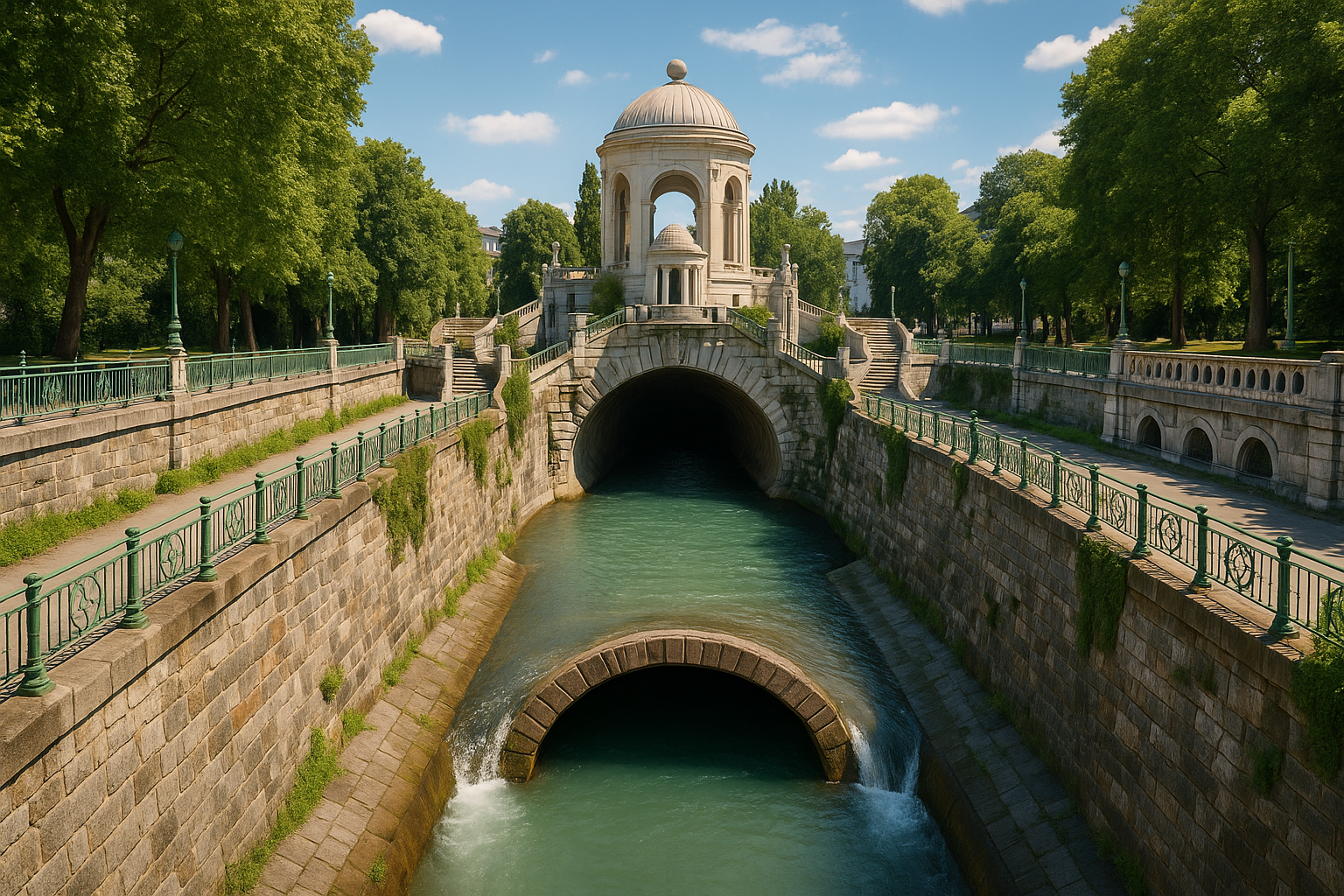 Titelbild zu „Wiental-Kanal: Ein Meilenstein für Wiens Umwelt“
