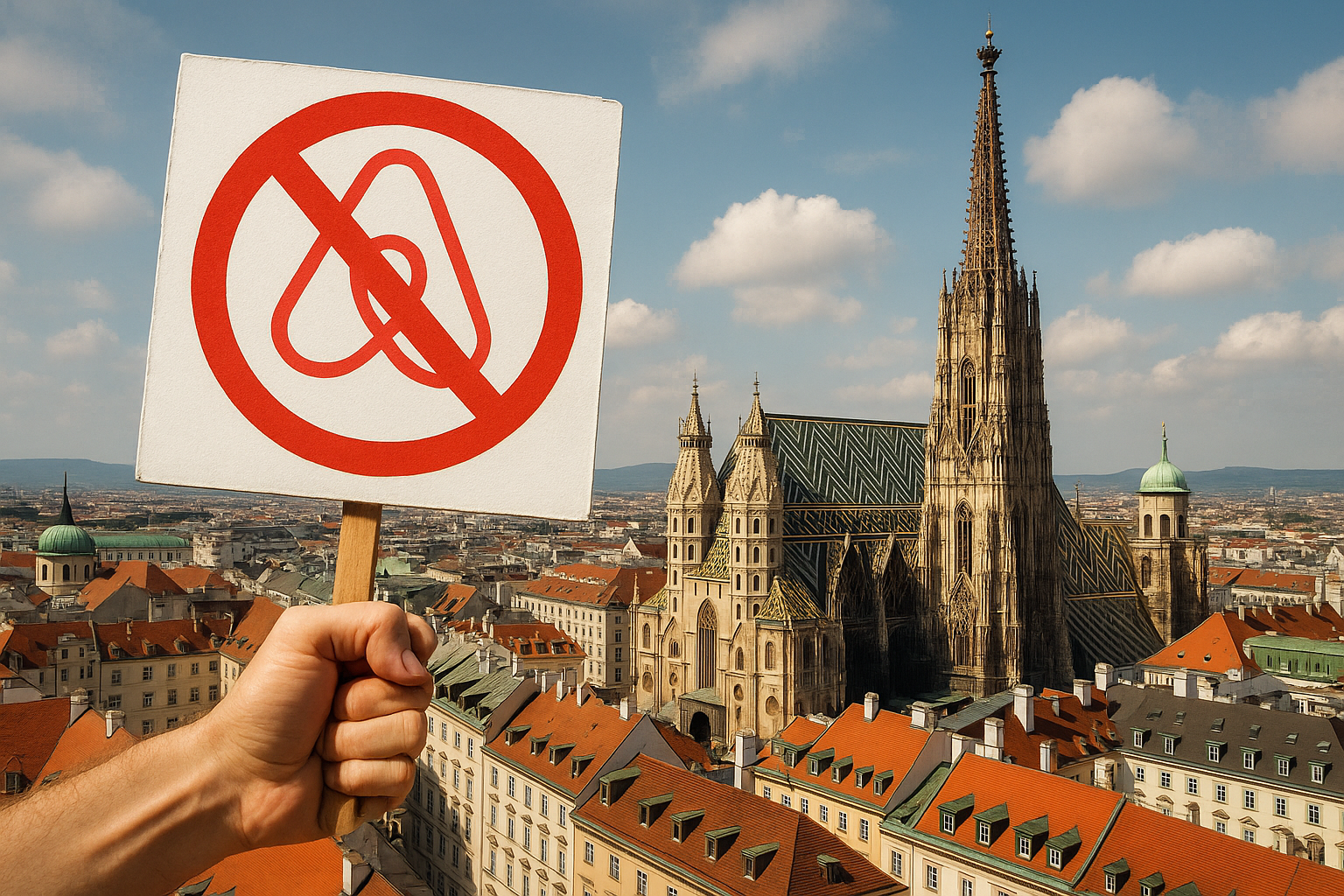 Titelbild zu „Wien kämpft mit Airbnb: Wohnraum oder Tourismus?“