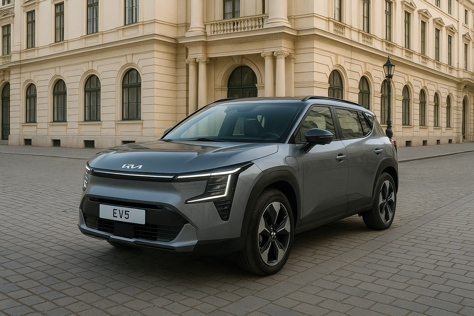 Titelbild zu „Kia EV5: Der neue Elektro-SUV in Wien vorgestellt“