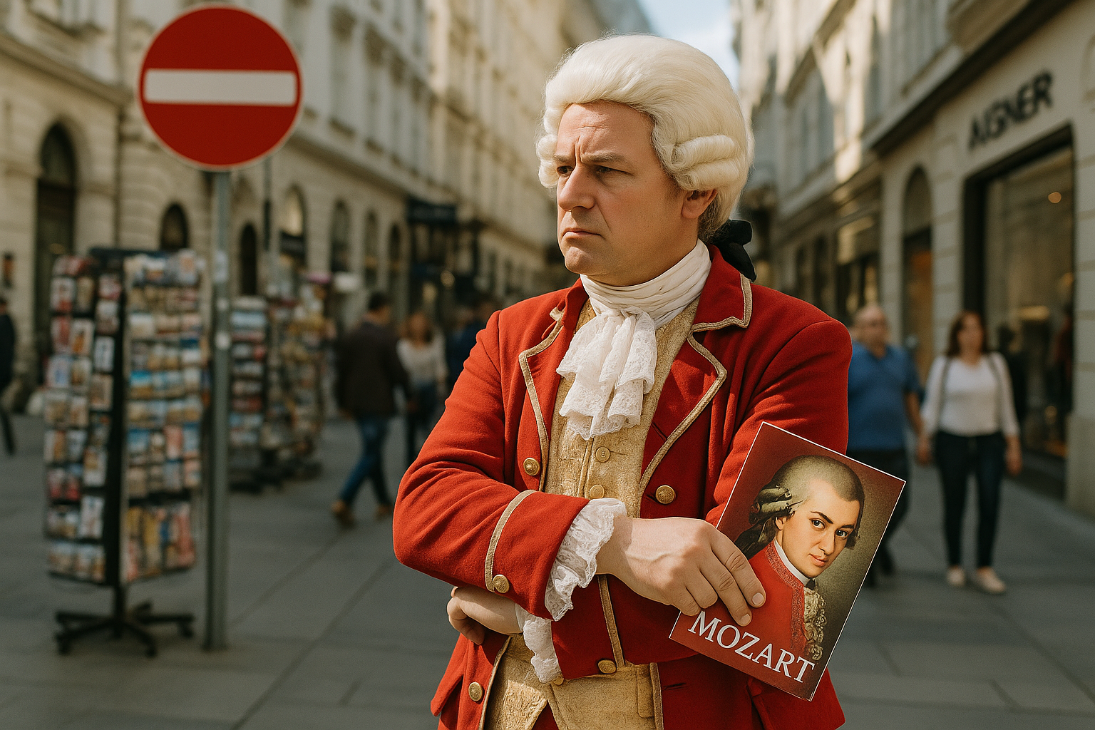 Titelbild zu „Wien verschärft Maßnahmen gegen „Mozartverkäufer““