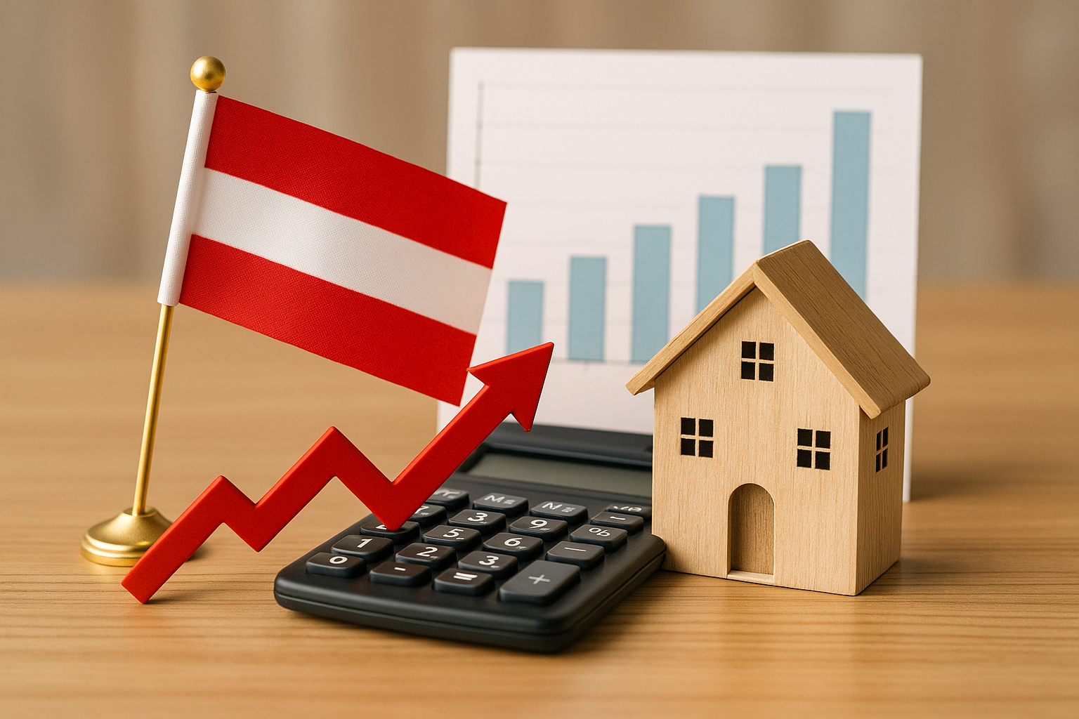 Titelbild zu „Österreichs Immobilienmarkt: Stabilität im neuen Zinsumfeld“
