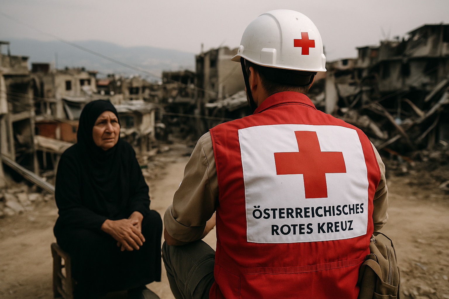 Titelbild zu „Österreichisches Rotes Kreuz: Hilfe im Krisengebiet Libanon“