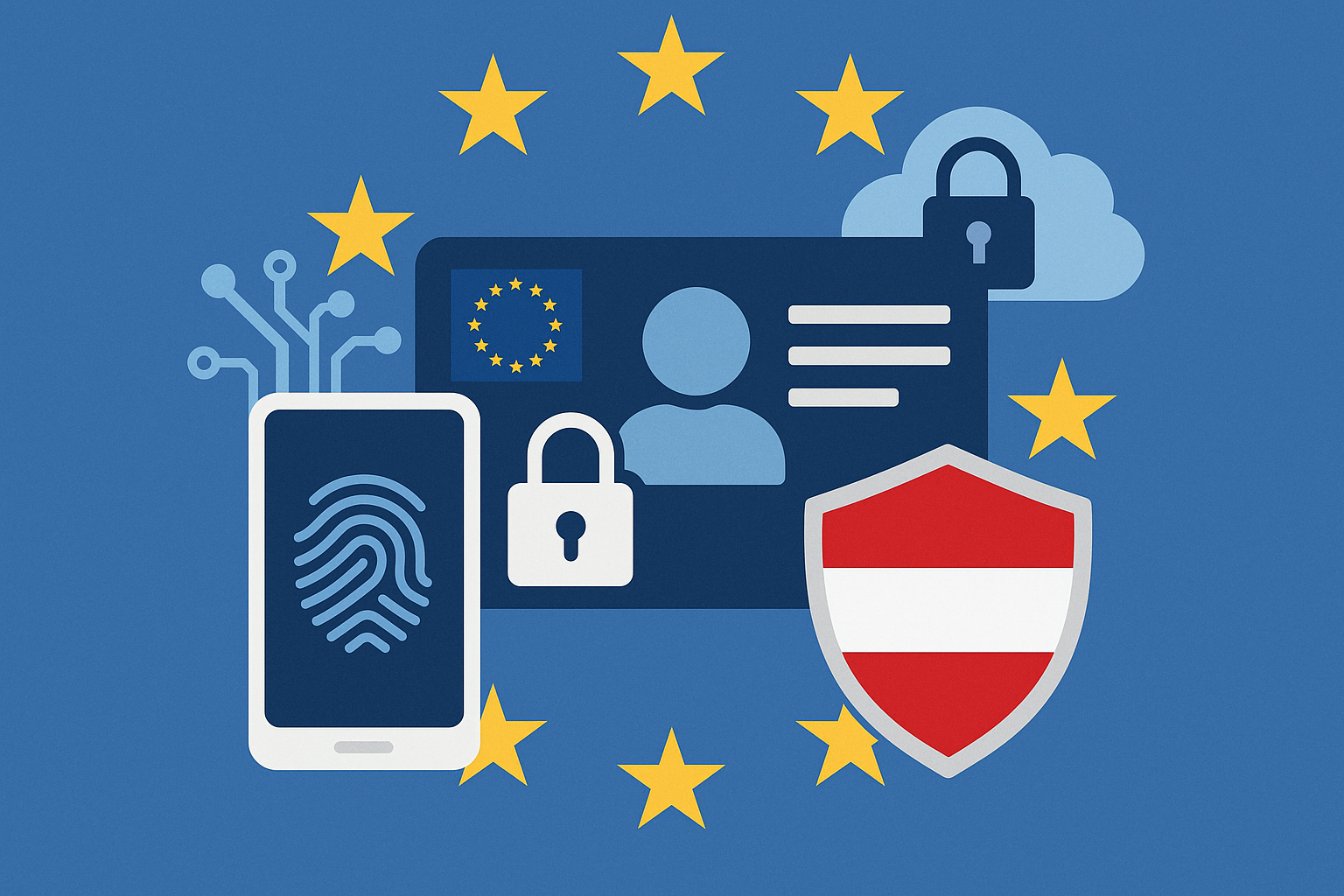 Titelbild zu „Europäische Digitale Identität: Österreichs Rolle und Herausforderungen“