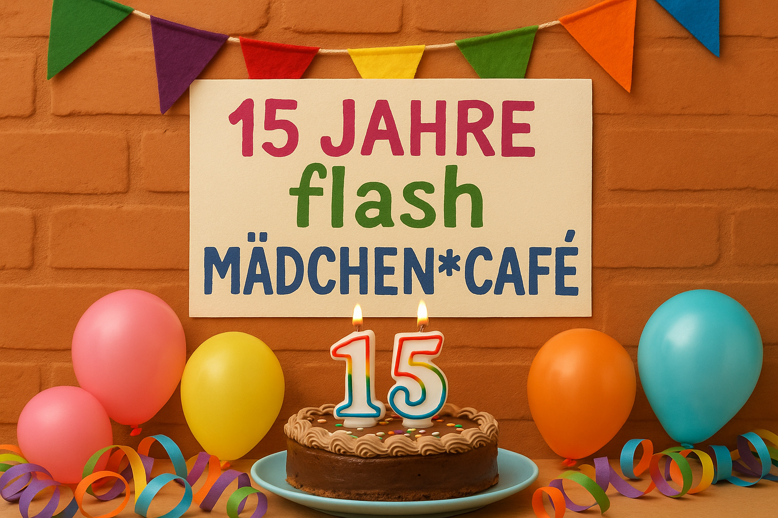 Titelbild zu „15 Jahre flash Mädchen*café: Ein sicherer Raum für junge Frauen in Wien“