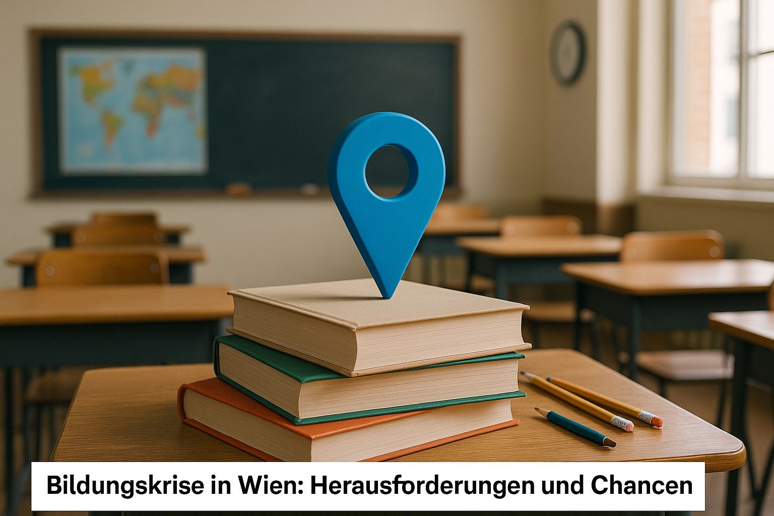 Titelbild zu „Bildungskrise in Wien: Herausforderungen und Chancen“