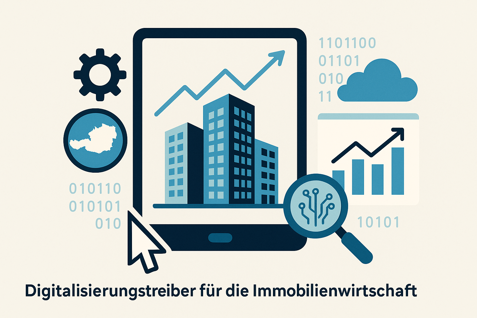 Titelbild zu „Digitalisierungstreiber für die Immobilienwirtschaft in Österreich“