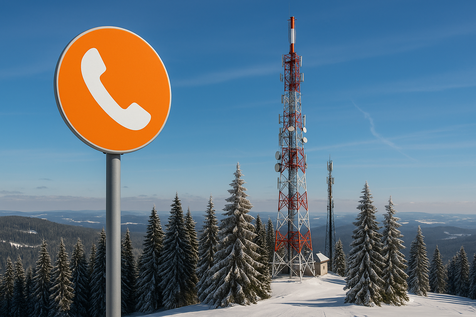 Titelbild zu „Lebensrettender Notruf: Mobilfunkstation am Hochficht gewidmet“