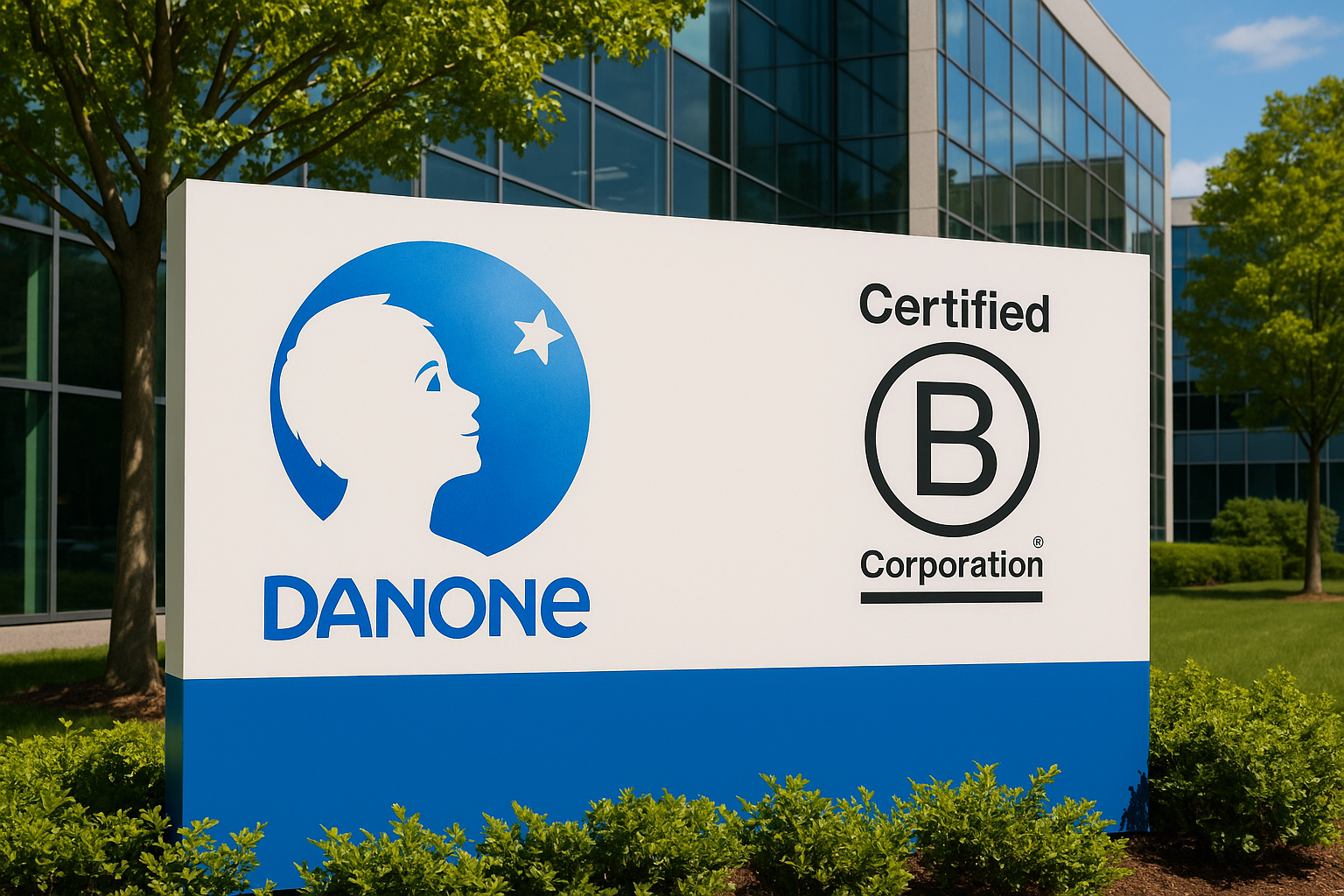 Titelbild zu „Danone in DACH-Region erfolgreich B Corp rezertifiziert“
