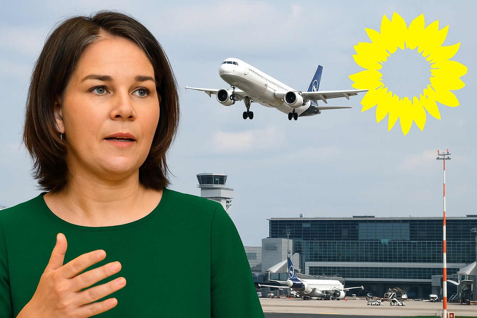Titelbild zu „Grüne fordern faires Verfahren bei Flughafen-Erweiterung“