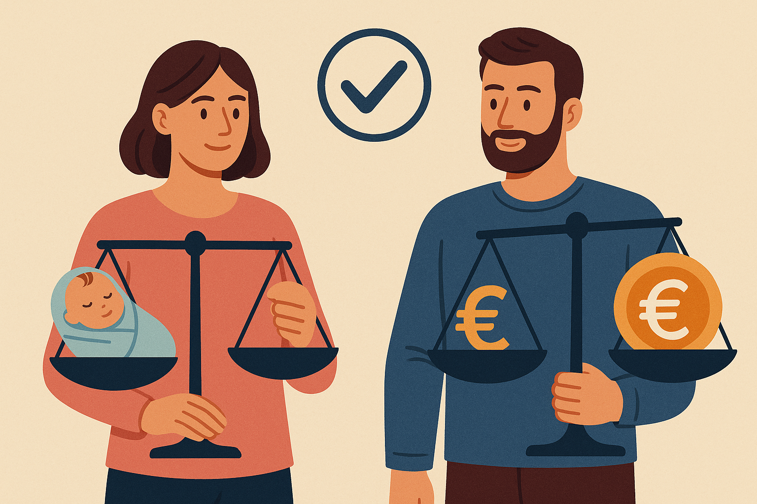 Titelbild zu „Faire Karenzaufteilung: Ein Schlüssel zur finanziellen Sicherheit“