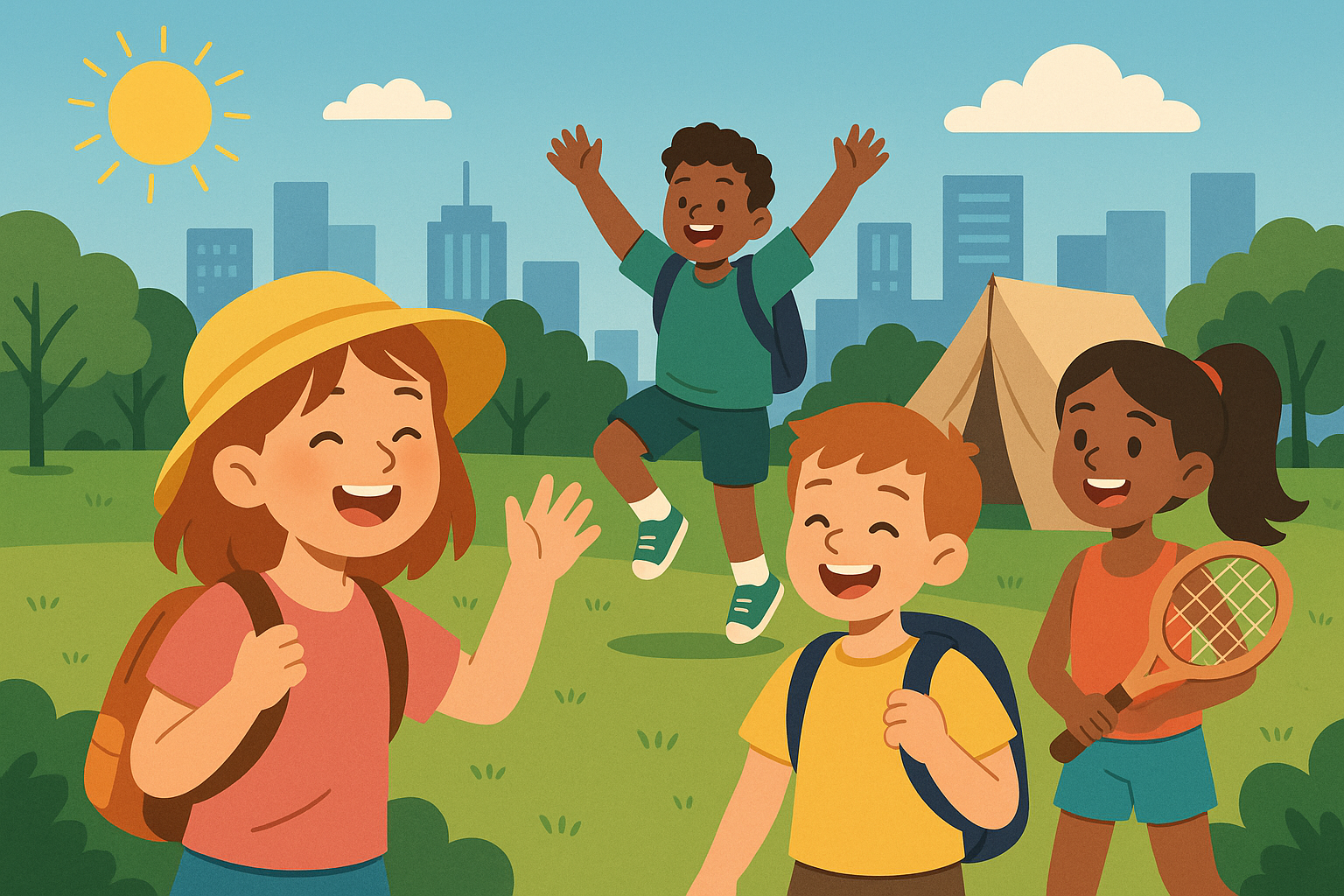 Titelbild zu „Summer City Camps 2026: Vielfältige Freizeitangebote für Wiener Familien“