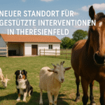 Neuer Standort für tiergestützte Interventionen in Theresienfeld