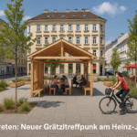 Margareten: Neuer Grätzltreffpunkt am Heinz-Jerabek-Platz