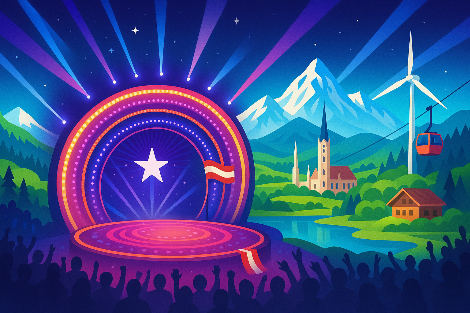 Titelbild zu „ESC 2026: Österreichs Bühne für Tourismus und Innovation“