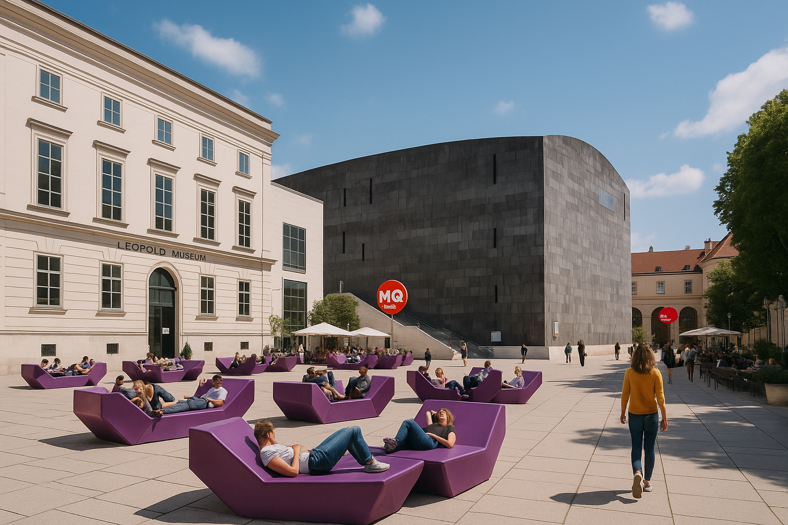 Titelbild zu „MuseumsQuartier Wien: Von Visionen und Widerständen“
