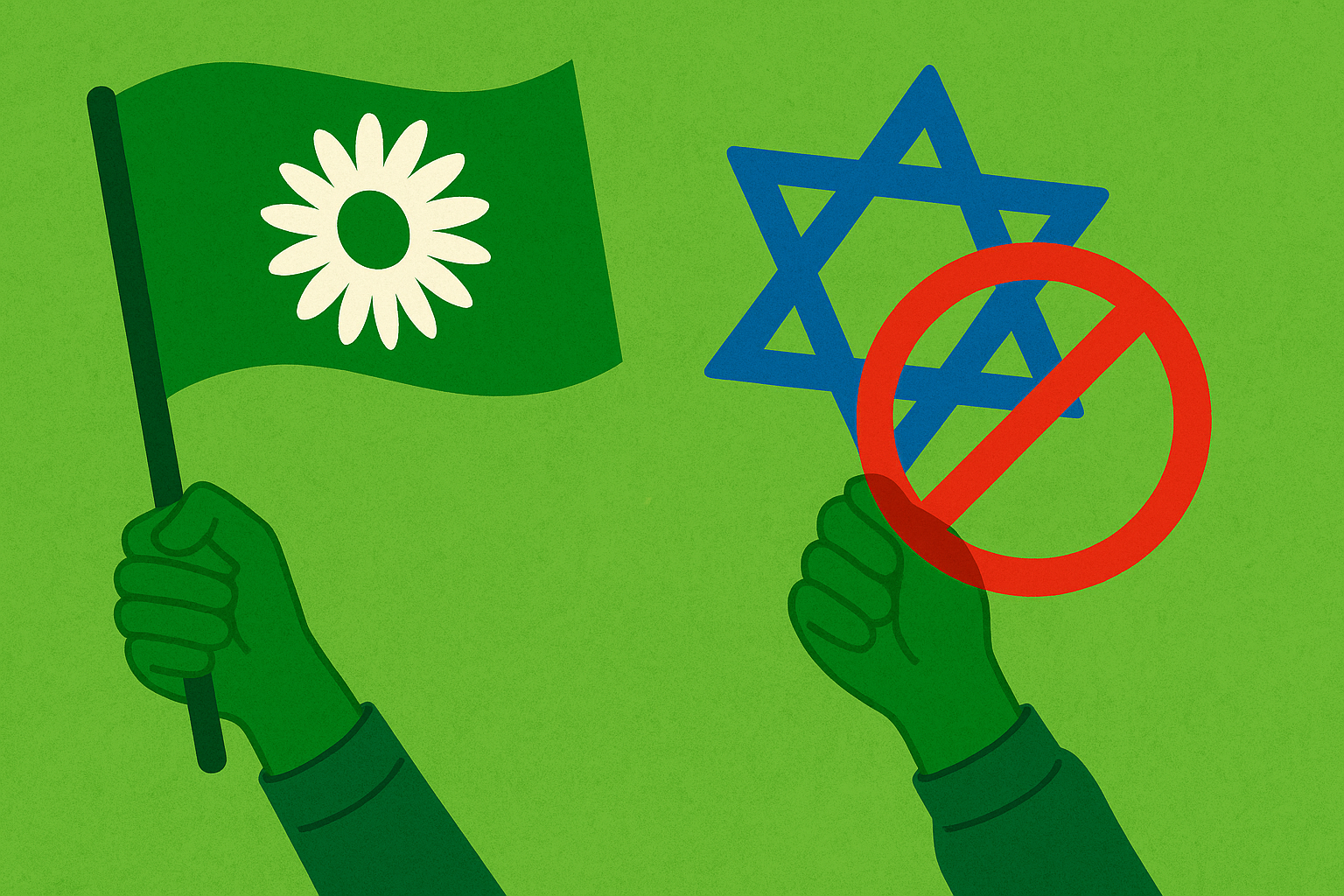 Titelbild zu „Grüne Jugend setzt Zeichen gegen Antisemitismus“